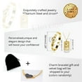 thumbnail image 3 of Gold Plated Stainless Steel Matching Puzzle Couples Heart Bracelet and Shield Key Pendant Necklace for Men and Women SN300, 3 of 6