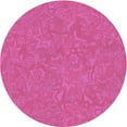 thumbnail image 1 of Ahgly Company Machine Washable Indoor Square Transitional Deep Pink Area Rugs, 3' Square, 1 of 7