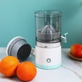 thumbnail image 3 of Exprimidor de cítricos eléctrico, exprimidor de naranjas portátil, exprimidor de limones, extractor de frutas de 7,4 V, 3 of 7