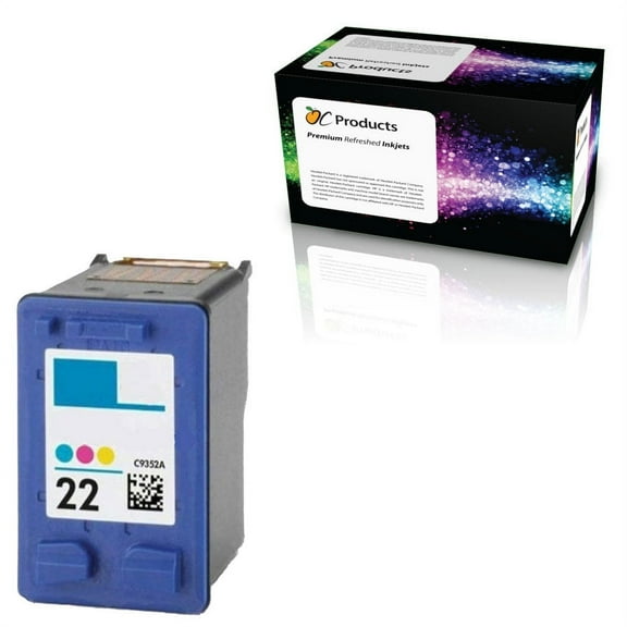 Remanufactured Compatible Ink Cartridge for HP 22 for HP PSC 1410 Deskjet F4180 F2280 D2360 D1560 D2460 F380 Officejet 4315 Printers (1 Color)