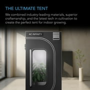 AC Infinity CLOUDLAB 642, Advance Grow Tent 4x2, Thickest 1 Poles, 2000D Mylar Canvas, Lab-Tested Highest Reflectivity, Largest Zipper Window, Controller Mount Plate, 48 x 24 x 72 Indoor Growing