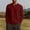 Wine, variant on RYDCOT Mens V-Neck Breathable Long Sleeve T Shirts Casual Fashion Longline Shirt Tee for Men Yellow