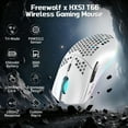 thumbnail image 4 of T66 3-Mode RGB Wireless Gaming Mouse - Ergonomic, Lightweight Design with Customizable Backlighting, Macro Programming Support, 650mAh Rechargeable Optical Sensor Mouse, 4 of 12