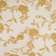 thumbnail image 3 of Zelouf Tabithia Floral Metallic Embroidery On Mesh  , Sewing, DIY, Crafts Fabric by the Yard, Sand/gold, 7 Yard, 3 of 3