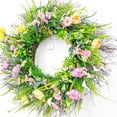 thumbnail image 4 of UV Resistant Artificial Flowers, Spring Wreath Wildflower Simulation Spring And Summer Wreath Home And Courtyard Decoration, 4 of 9
