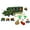 Green, variant on VANLOFE Dinosaur Model Toy Gift for Kids Dinosaur Storage Transport With Car Light And Music Children's Toy Car Safe materials Party Toys