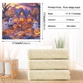 thumbnail image 3 of Adorable Halloween Style 6 Pack Kitchen Cleaning Cloths 11'' x 11'', Super Absorbent, Soft Double Layer Plush for Dish and Surface Cleaning, 3 of 9