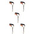 thumbnail image 1 of Youkk Sangle de Cou Douce et Rembourrée pour Saxophone Soprano Basse Clarinette Marron 45cm 5ensemble, 1 of 6