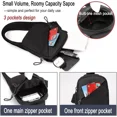 thumbnail image 6 of AIGIA Small Crossbody Sling Bag for Men Women, Mini Shoulder Messenger Bag Casual Phone Chest Bag for Travel Walking, 6 of 8