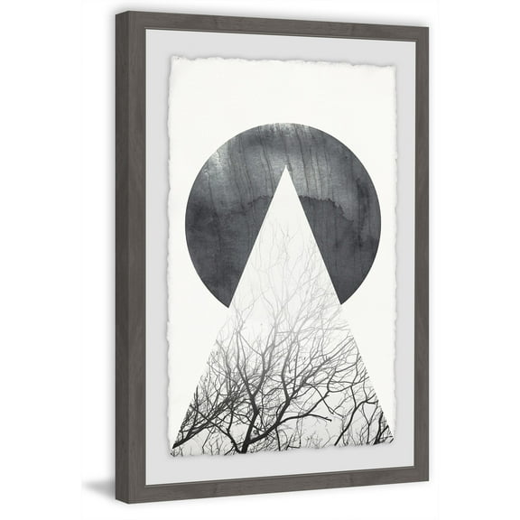 Marmont Hill A Full Moon by Eyre Tarney Framed Wall Art