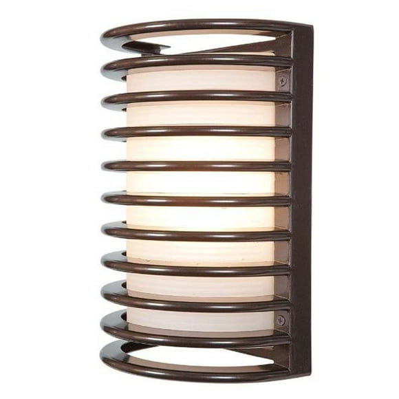 Accesslighting 20010MG-BRZ-RFR Bermuda Marine Grade 1 Light Wet Location Cloison, Bronze