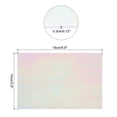 thumbnail image 2 of Stained Glass Sheet Mosaic Tile 5.9 Inch x 3.9 Inch Bright White, Stained Glass Sheets for Crafts Project, 2 of 5