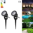 thumbnail image 4 of Yuarrent Super brillante 7 vatios CC exterior LED paisaje foco accesorio jardín patio camino césped lámpara de inundación (blanco cálido, soporte con Iluminación y accesorios Numero 3 Yuarrent HA024199-03, 4 of 5