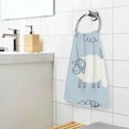 thumbnail image 5 of Cute Cartoon Sheep Towels 2 Piece Washcloth Hand Towels, Highly Absorbent Towels for Bathroom, Hotel, Gym and Spa 28 X 16 Inches, 5 of 7