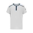 thumbnail image 3 of zfhfof Men's Muscle Henley Shirts Classic Casual Summer Crewneck T-Shirt Slim Fitted Gym Workout Athletic Shirt Tees with Button, 3 of 5