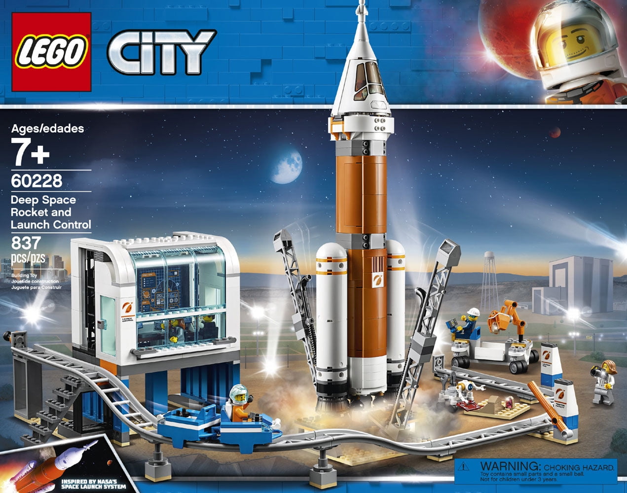 lego city deep space rocket and launch control 60228 building kit