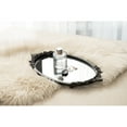 thumbnail image 3 of Kate and Laurel Arendahl Vintage Oval Mirrored Decorative Tray, 17 x 10, Antique Black, Traditional Ottoman Tray for Living Room Home Decor with Ornate Detailing, 3 of 10