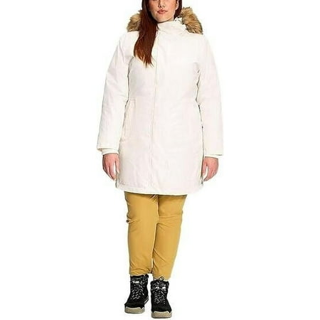 The North Face Arctic NF0A7WMLN Women's White/Gardenia Parka Jacket 3XL DTF582