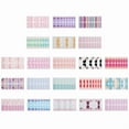 thumbnail image 4 of Nails Polish Stickers Flowers Gels Nail Strips Nails Polish Wraps French Tip Gels Nail Stickers Manicures Stickers, 4 of 9