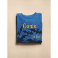 thumbnail image 3 of Come In For A Bite Sweatshirt Men -Image by Shutterstock, Male XX-Large, 3 of 4