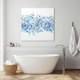 thumbnail image 3 of Blue Eucalyptus Leaves Wall Art Painting on Canvas, Spring Summer Botanical Floral Canvas Art Home Prints Wall Art Framed Modern Artwork for Living Room Bedroom Wall Decor 12x12in, 3 of 9