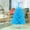 3ft - Blue, variant on 2ft Artificial Christmas Tree, Realistic Premium Spruce Hinged Full Christmas Tree with 796 Branch Tips Holiday Xmas Tree with LED Lights and Foldable Base for Home Party Office Decoration(Blue)