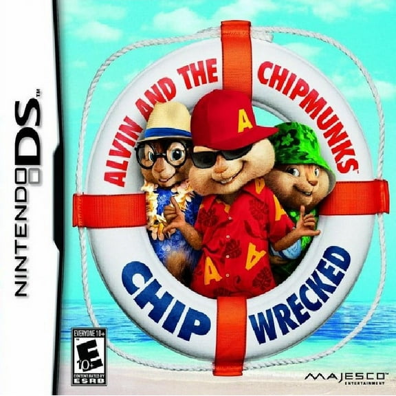 Restored Alvin and the Chipmunks: Chipwrecked (Nintendo DS, 2011) (Refurbished)