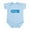 Sky Blue, variant on CafePress - Q T Pi (Blue) Infant Bodysuit - Baby Light Bodysuit, Size Newborn - 24 Months