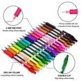 thumbnail image 3 of Set de bolígrafos de gel 16 colores, punto medio, plumas retráctiles con agarre cómodo, escritura suave para diario, cuaderno de notas, planificador en la escuela, oficina o hogar de Smart Color Art, 3 of 3
