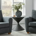 thumbnail image 2 of Uttermost Time's Up Hourglass Shaped Side Table, 2 of 7