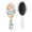 White-106, variant on Hair Brush, Retro Style Paddle Detangler with Anti-Static Bristles, All Hair Types, Gift for Women