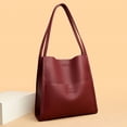 thumbnail image 4 of Bolso de mujer, bolso de mano de gran capacidad, bolso de mano sencillo, bolso de hombro para el trabajo, bolso debajo del brazo, 4 of 6