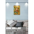 thumbnail image 2 of Zomyto 12x8 Inches Vintage Aluminum Sign - Hippie Girl with Sunflower Inspirational Quote Charming Tin Sign, Uplifting Wall Decor, Ideal for Living Room, Bedroom, or Outdoor Spaces, 2 of 6