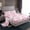White Pink 05, variant on Manfei Princess Dreamy Bow Full Size Sheets for Kid, Cartoon Pink Cherry Bed Sheets, Kawaii Buffalo Bow Sheet Sets, Breathable Home Decor, 4pcs