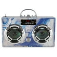 thumbnail image 3 of Blue Swirl Boombox & Bluetooth Speaker, 3 of 7