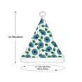 thumbnail image 3 of Fuzoiu Blue Sunflowers Print Santa Hat Christmas Hat for kids,Santa Hats with Pompom, Unisex Xmas Holiday Hat for Christmas New Year Festive Party Supplies, 3 of 6
