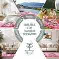 thumbnail image 6 of Valentine's Day Outdoor Rug for Patio/Deck/Porch, Non-Slip Large Area Rug 6 x 9 Ft, Ombre Pink Gnomes Love Roses Romantic Indoor Outdoor Rugs Washable Area Rugs, Reversible Camping Rug Carpet Runner, 6 of 8