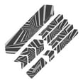 thumbnail image 3 of Bike Frame 3D Night Reflection Sticker, Antislip Powerful Adhesive 3D Reflective Bike Frame Stickers  For Mountain Bikes For DH Downhill Vehicles Five-star Frame Sticker, 3 of 8