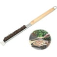 thumbnail image 1 of Palmyra Pizza Oven Cleaning Brush with Scraper, Wooden Handle, Portable Kitchen Accessories Kit for Barbecue, 1 of 5