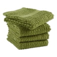 thumbnail image 2 of DII Terry Waffle Solid Dishtowel Set 4 Piece, Antique Green, 2 of 5