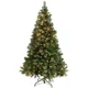 thumbnail image 3 of Árbol de Navidad artificial de PVC, 150/180/210 cm, verde, grande, reutilizable, 3 of 5