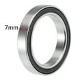 thumbnail image 3 of S6806-2RS Deep Groove Ball Bearings 30mm x 42mm x 7mm Double Sealed Stainless Steel 440C 2pcs, 3 of 4