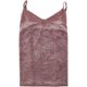 thumbnail image 2 of Camiseta sin mangas de terciopelo y encaje I-N-C para mujer Rosa XXL, 2 of 2