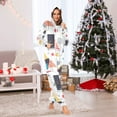 thumbnail image 7 of FORMRS Onesies Pajama for Adults Unisex Hoodie Winter Jumpsuit One Piece Sleepwear, Sizes S-2XL, White Simple Shapes, 7 of 7