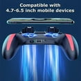 thumbnail image 3 of Mando para juegos móviles H10 de 4 dedos con joystick de puntería con radiador para accesorios de juegos iOS y Android, 3 of 5