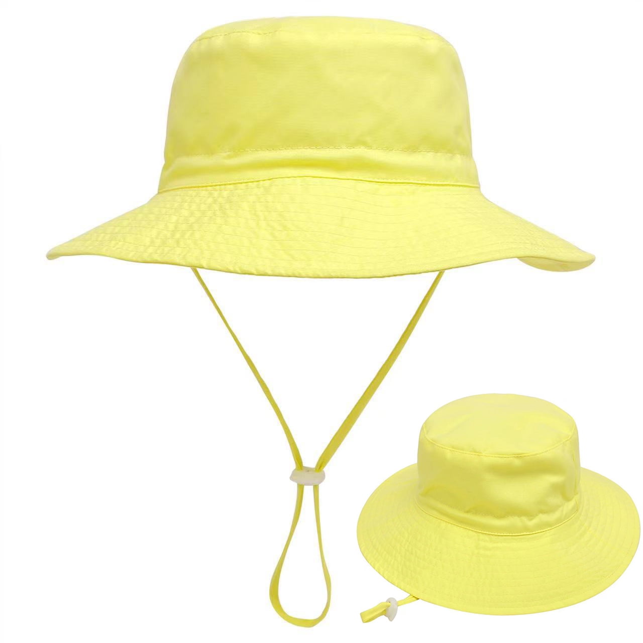 2PCS Baby Sun Hat for Boy Girl Toddler Summer Bucket Hat Kids Sun Protection Beach Hat Baby Hats