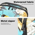 thumbnail image 4 of Honeybee Digital Bag Oxford Cloth Waterproof Travel Organizer Charger Pouch Cell Phone Charger Station Computer Cord Organizer 5.9x9.44x3.14 in, 4 of 6