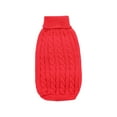 thumbnail image 2 of Dog Sweater Pet Cat Knitted Jumper Winter Warm Puppy Jacket Dog Coat, 2 of 7