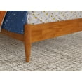 thumbnail image 5 of AFI Charlotte Twin Solid Wood Low Profile Platform Bed, Light Toffee, 5 of 13