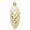 Golden, variant on JANGSLNG 5Pcs/Box Christmas Hanging Pinecone Glitter Reusable Unbreakable Xmas Tree Decoration Plastic Pine Cone Ornament Party Supplies
